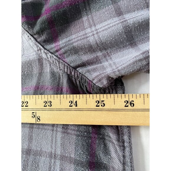 Faded Glory Mens Plaid Button-Up Shirt XL Grunge Outdoor Emo Grandpacore Hiking - Picture 7 of 11